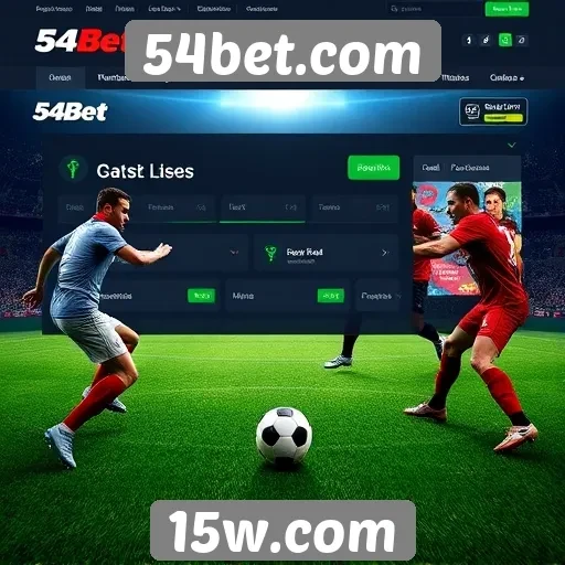 Experiência de usuário no site 54bet.com é destacada